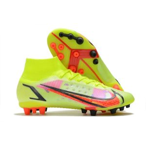 Nike Mercurial Superfly Elite AG PRO Volt Černá Bright Crimson